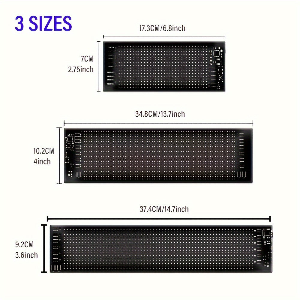 Programmable LED Pixel Soft Light Display โ DIY Text, Patterns & Animations