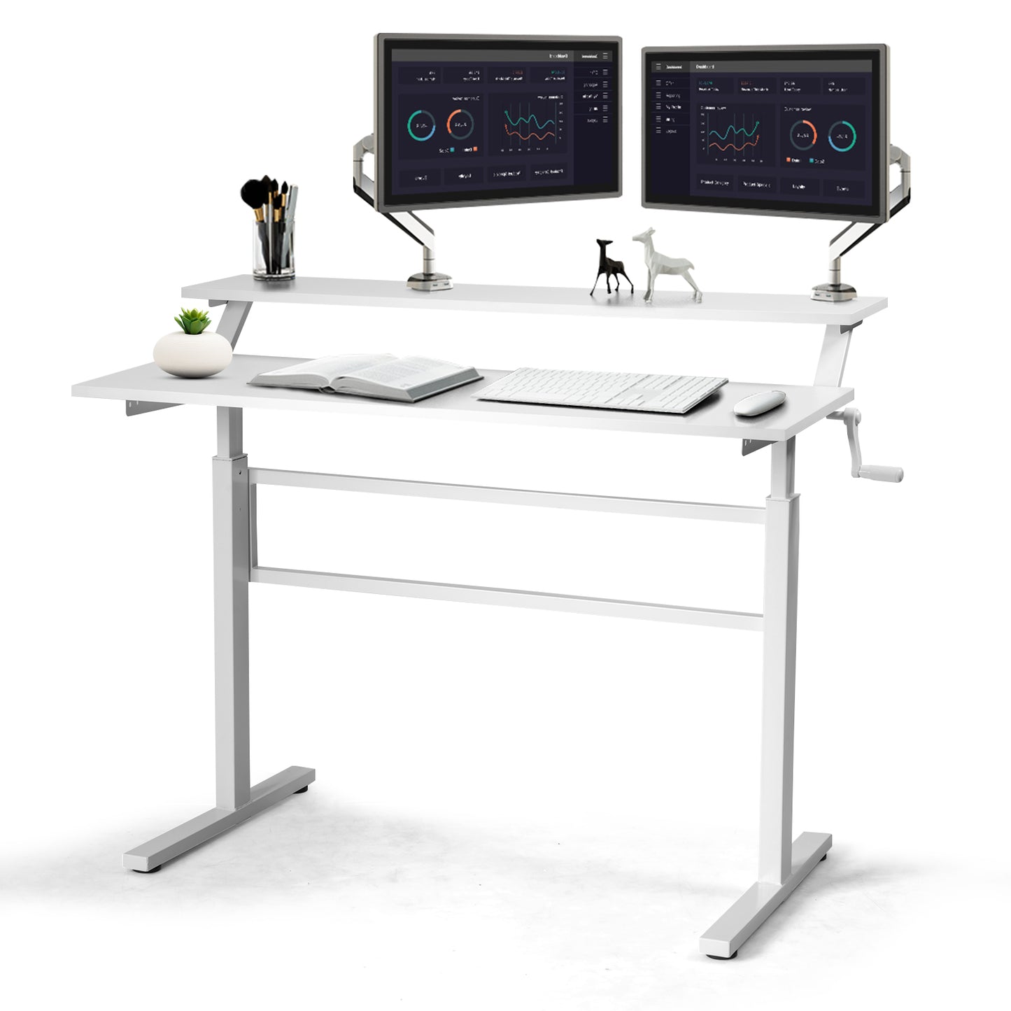 Height Adjustable Sit-to-Stand Desk β Ergonomic & Stylish