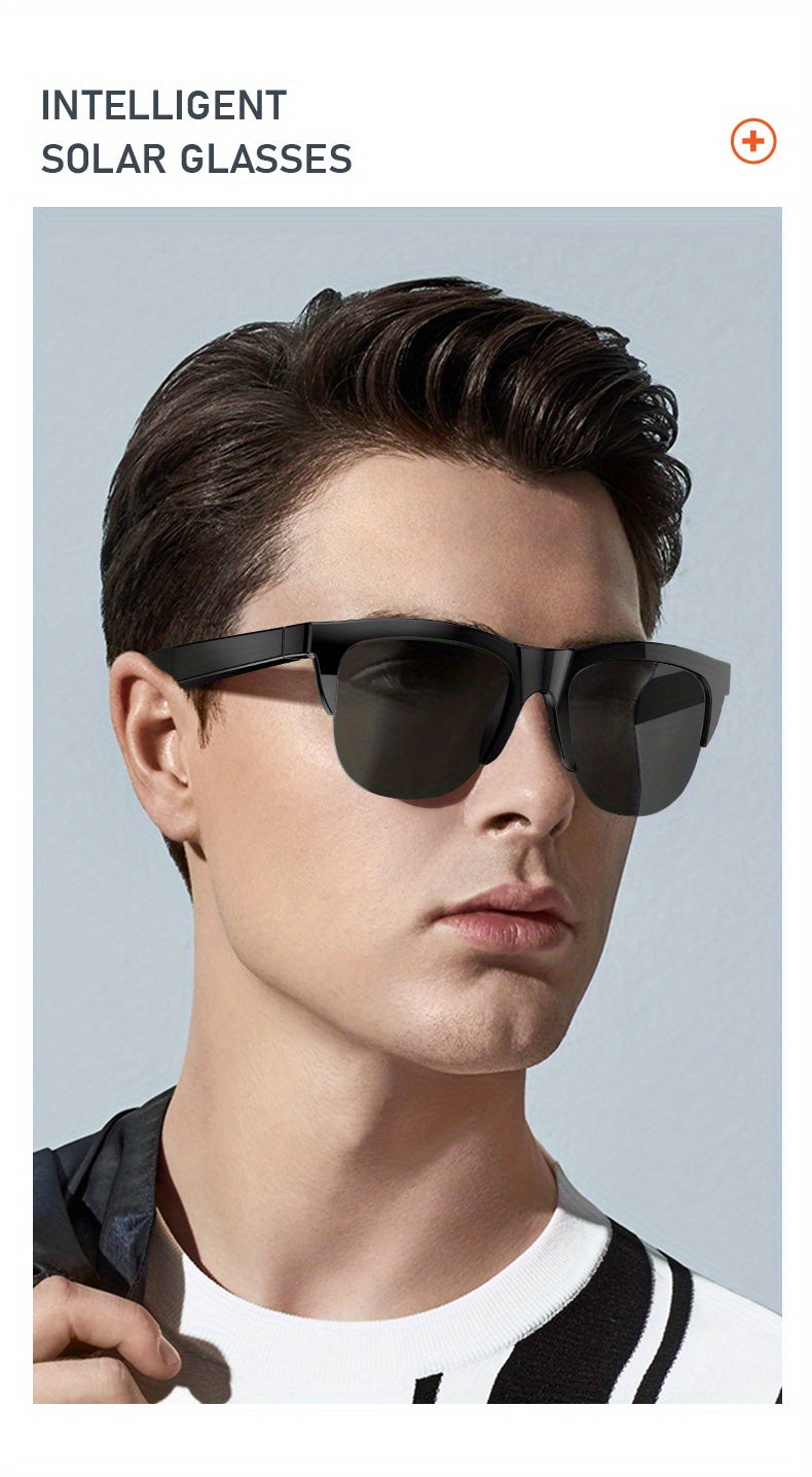 Smart Wireless Glasses – Music, Calls & UV Protection in One