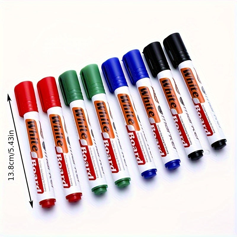 4PCS Erasable Whiteboard Markers β Perfect for Learning & Office Use - Multiple Styles