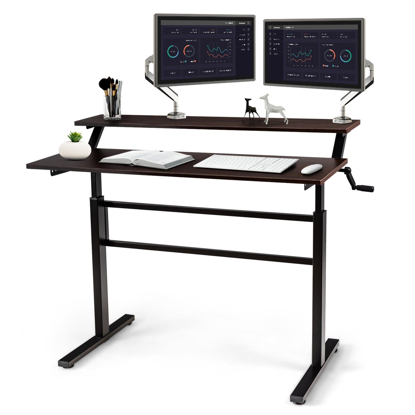 Height Adjustable Sit-to-Stand Desk β Ergonomic & Stylish