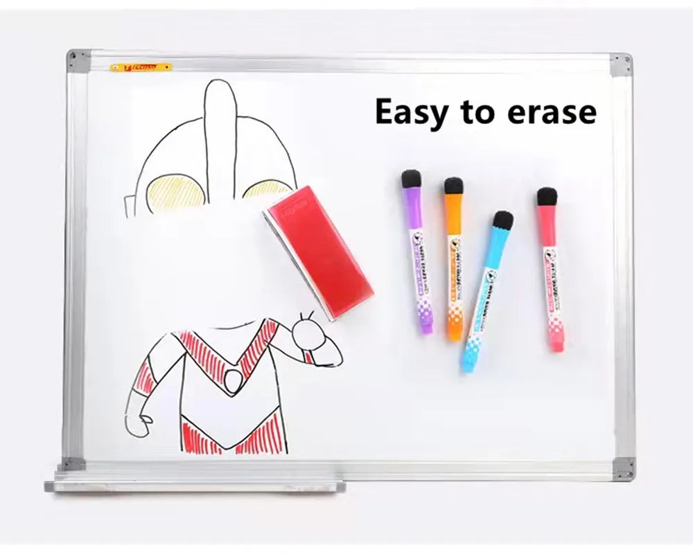 8PCS Erasable Whiteboard Marker Set β Vibrant Colors & Magnetic Design