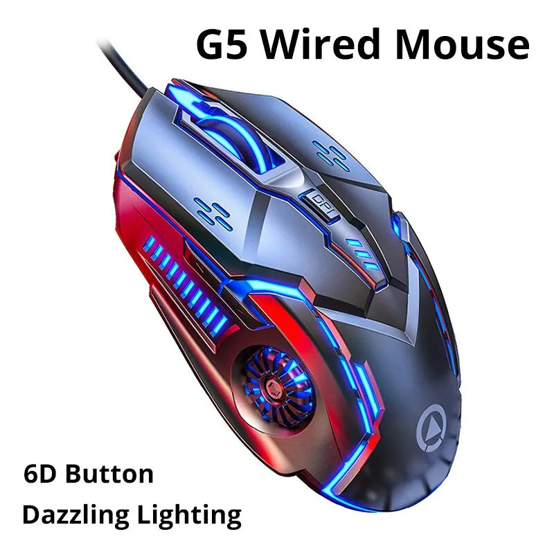 E-Sport Silver Eagle G5 Wired Mouse