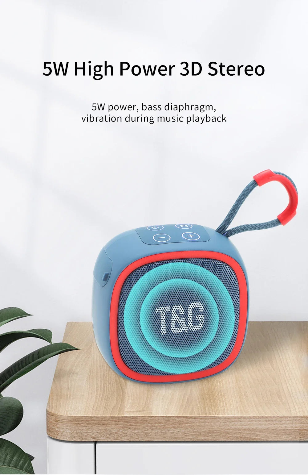 Mini T&G Custom Powerful Bluetooth Speaker