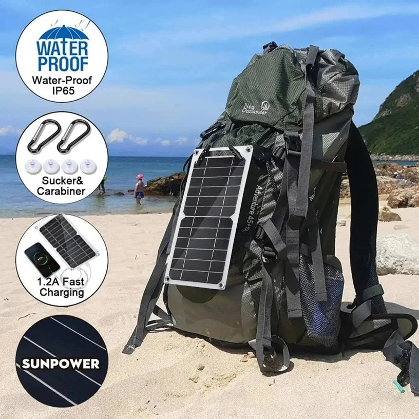 Chargeur de téléphone portable à panneau solaire