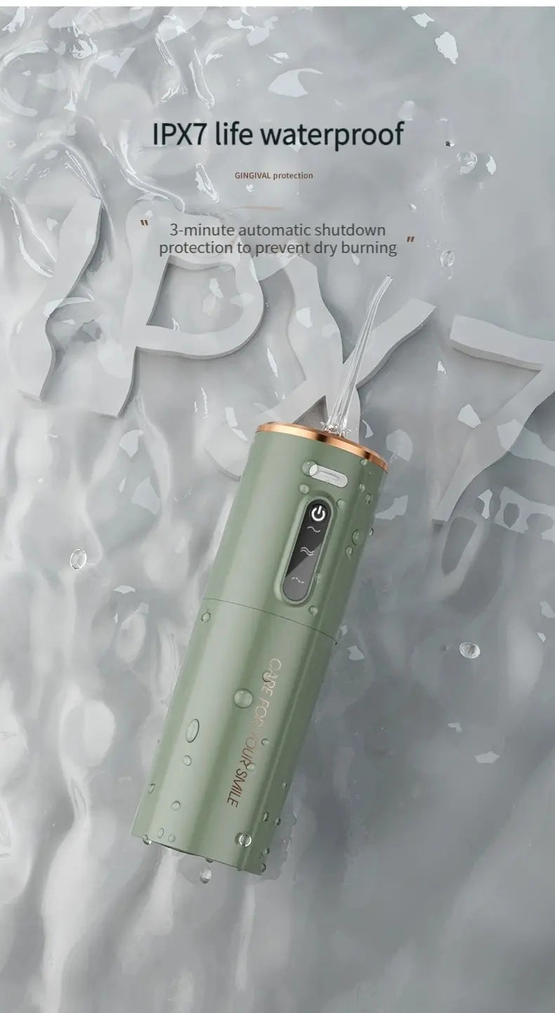 Portable Rechargeable Oral Irrigator – Deep Cleaning for a Healthier Smile!