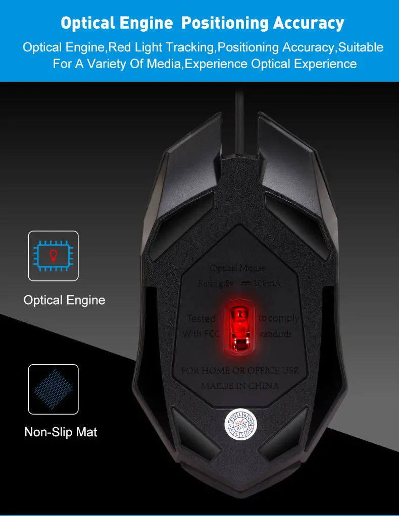 Exclusive Ergonomic Design Wired Gaming Mouse
