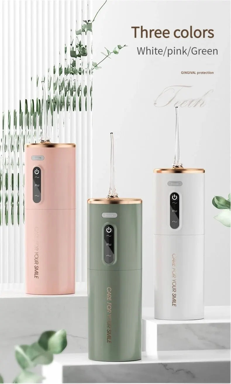 Portable Rechargeable Oral Irrigator – Deep Cleaning for a Healthier Smile!