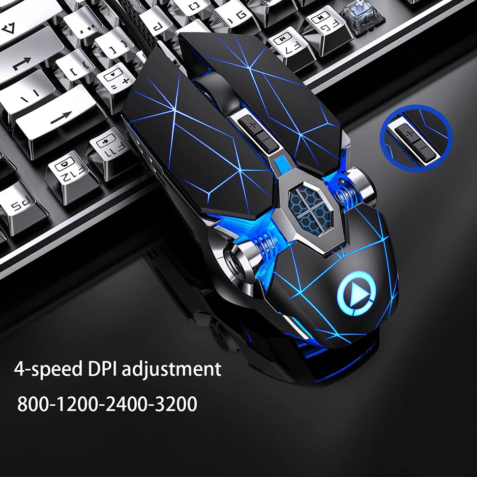 Professional Wired Gaming Mouse โ 3200 DPI, 7 Buttons & LED Backlight