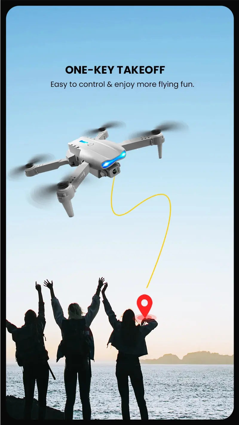 Potentes drones PRO con cámara HD FPV