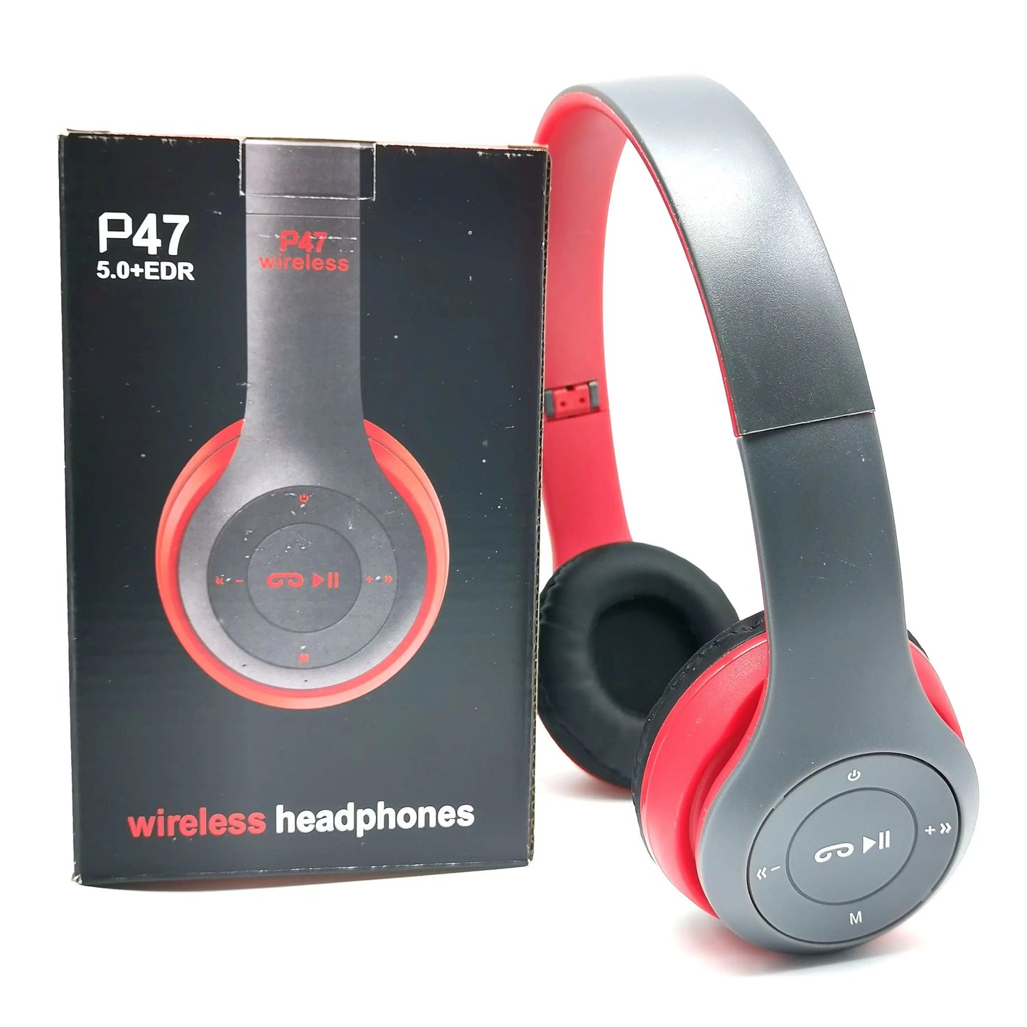 Bluetooth 5.0 Wireless Headphones โ Foldable, Bass-Boosted & Waterproof