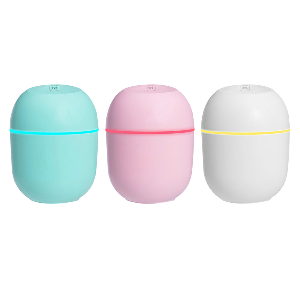 Minimalist Ultrasonic Air Humidifier with LED Lamp Romantic Light