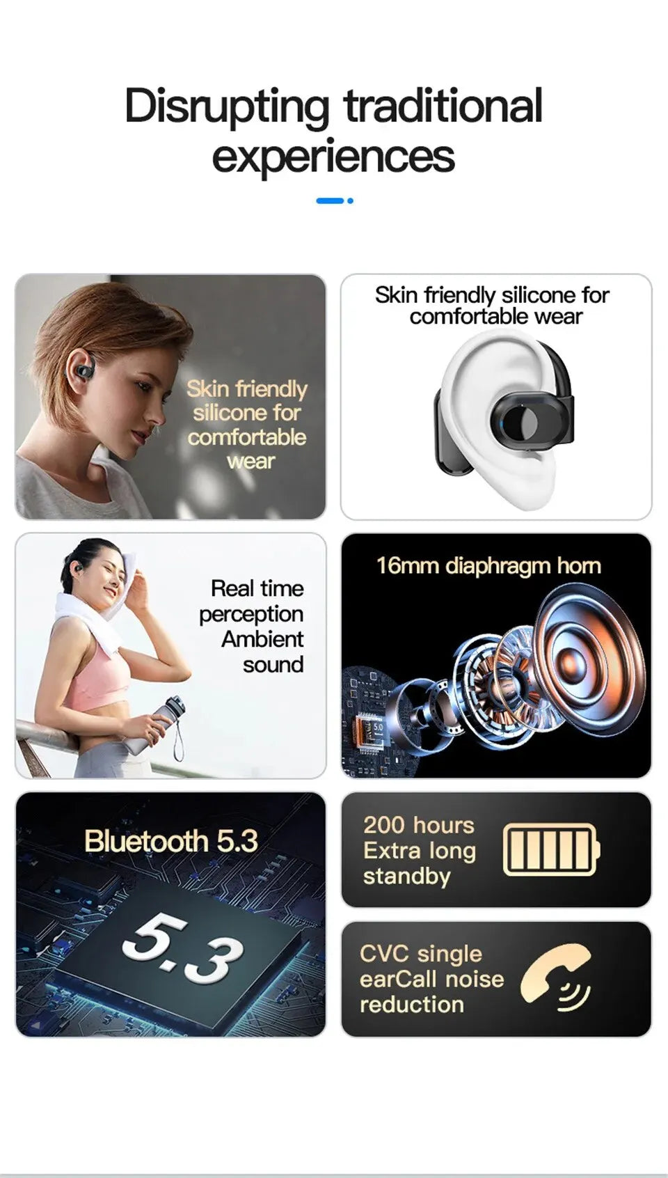 Handsfree Noise Cancelling Earphones For Driving