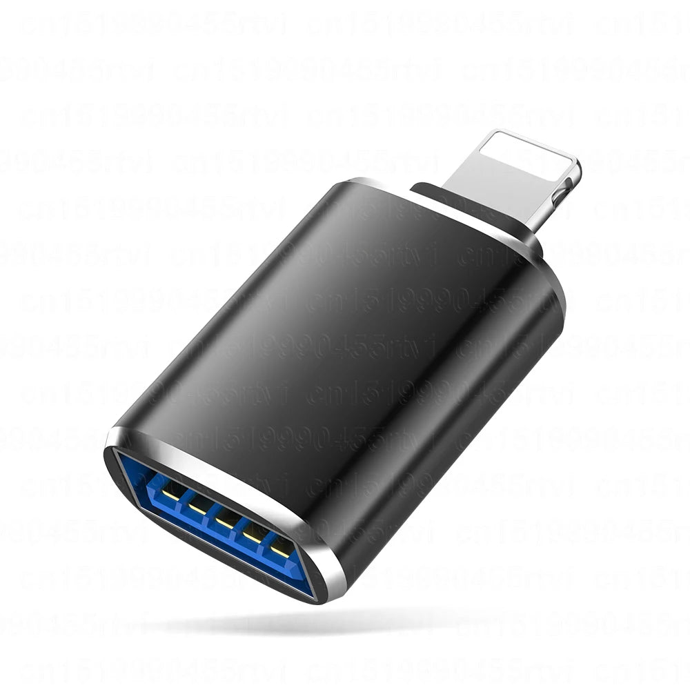 USB 3.0 OTG Adapter for iPhone & iPad – High-Speed Data Transfer & Device Connectivity