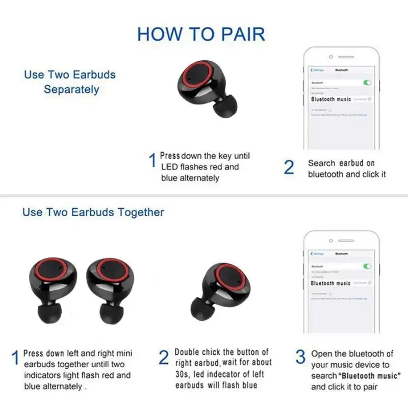 Y50 TWS Wireless Headset