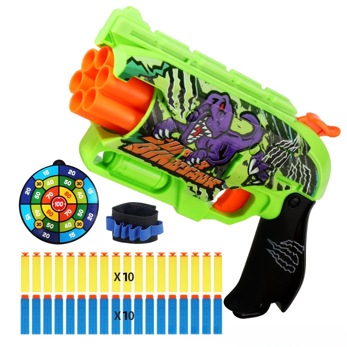 Graffiti Shark Soft Bullet Toy Gun β Safe & Fun Outdoor Action