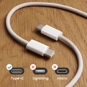 PD 65W Fast Charging USB-C to USB-C Cable β High-Speed Data & Power