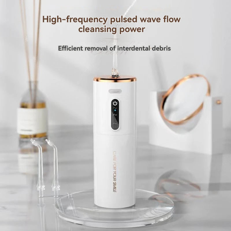 Portable Rechargeable Oral Irrigator – Deep Cleaning for a Healthier Smile!