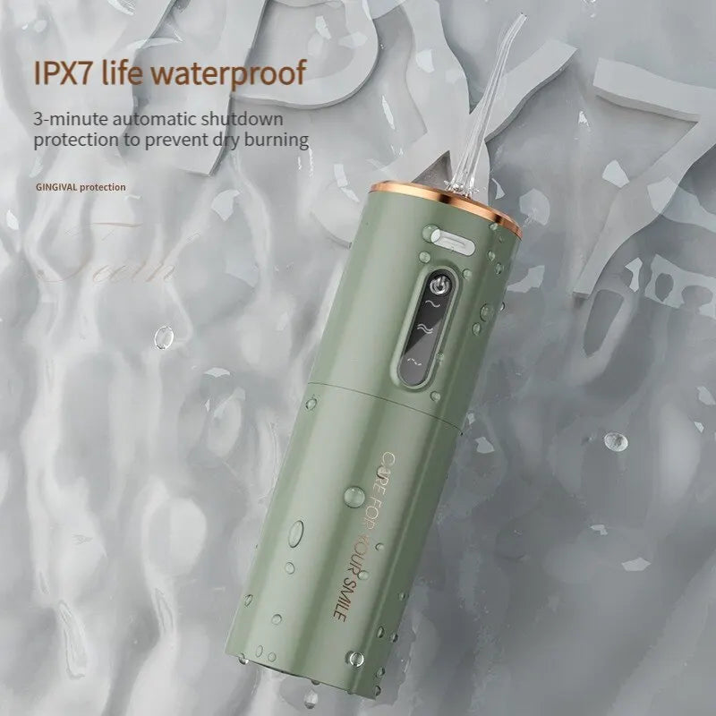 Portable Rechargeable Oral Irrigator – Deep Cleaning for a Healthier Smile!