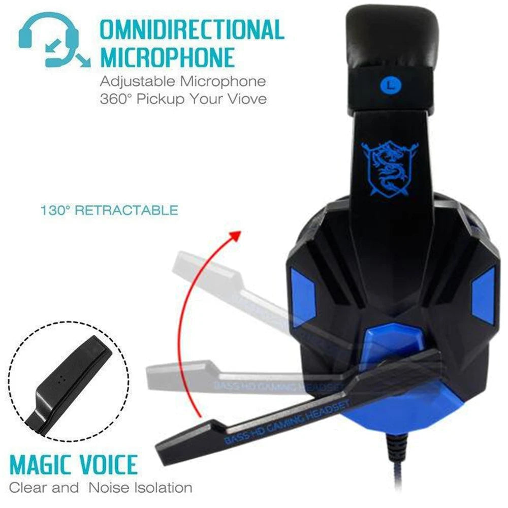 OCCKIC Over-Ear Professional Gaming Headset