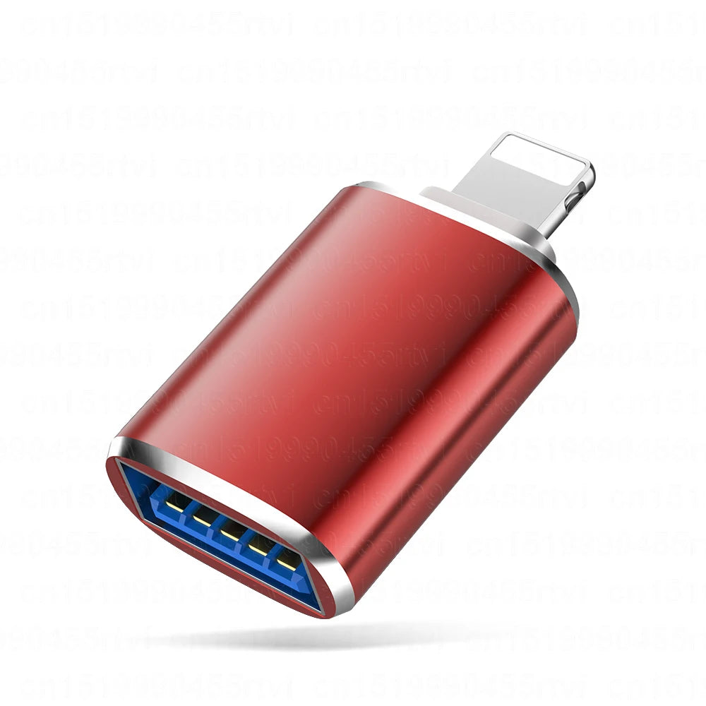 USB 3.0 OTG Adapter for iPhone & iPad – High-Speed Data Transfer & Device Connectivity