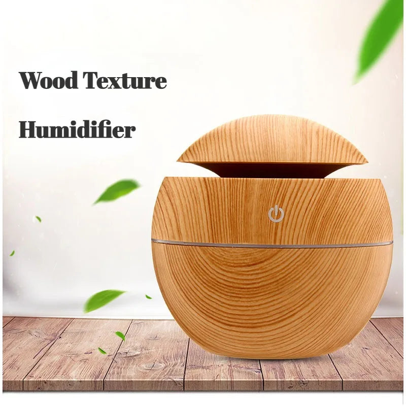 Wood Grain Ultrasonic Humidifier