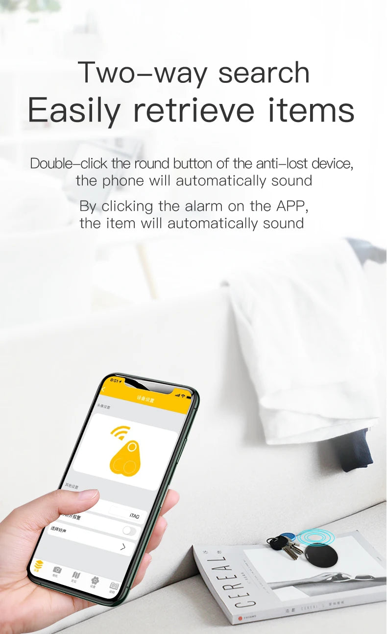 SEamopar Mini GPS Locator Tracker