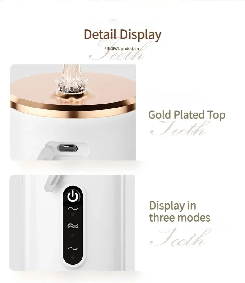 Portable Rechargeable Oral Irrigator – Deep Cleaning for a Healthier Smile!