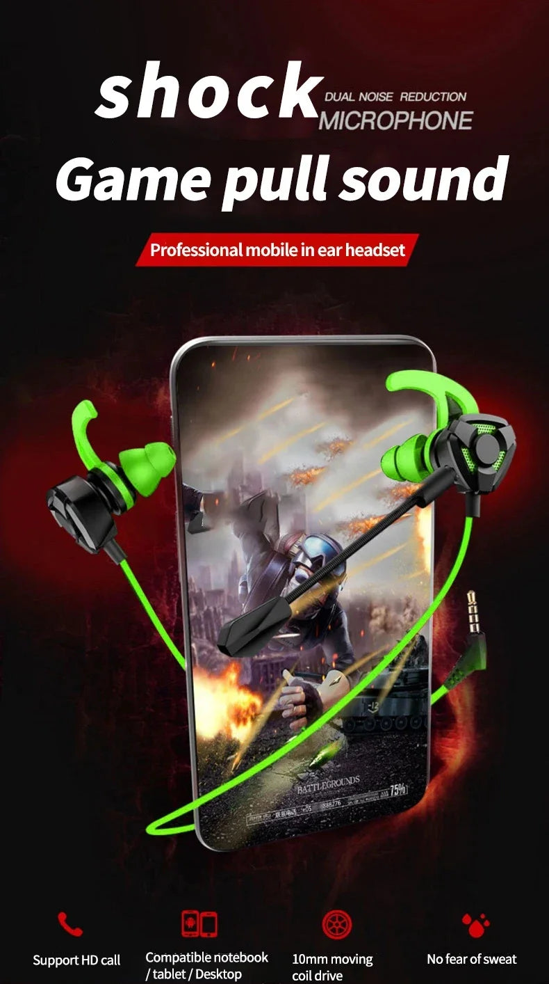 VIKEFON PRO Gaming Earbuds With Mic