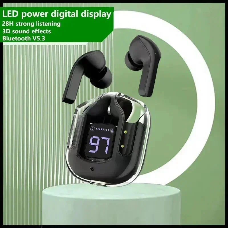 Noise Cancelling HiFi Stereo Sport Headphones with Digital Display