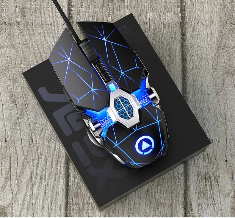 Professional Wired Gaming Mouse โ 3200 DPI, 7 Buttons & LED Backlight