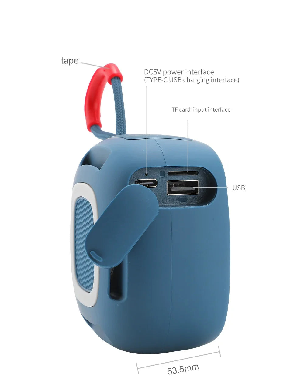 Mini T&G Custom Powerful Bluetooth Speaker
