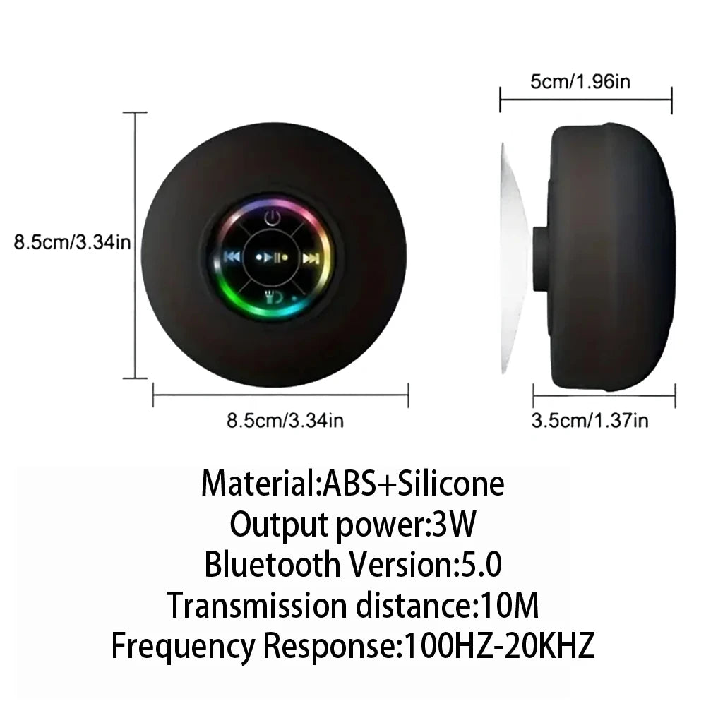 Altavoz LED resistente al agua