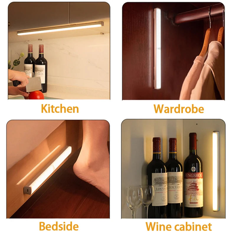 Veilleuse LED rechargeable avec détecteur de mouvement