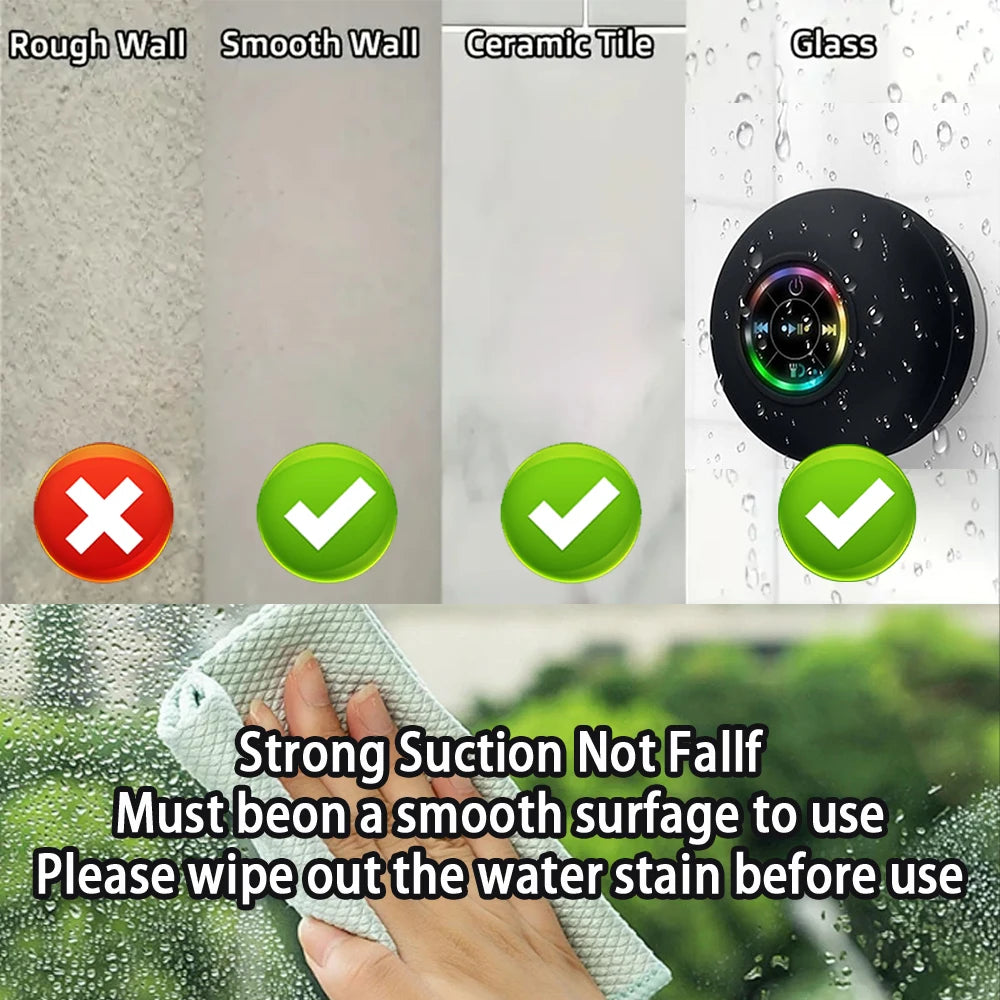 Altavoz LED resistente al agua
