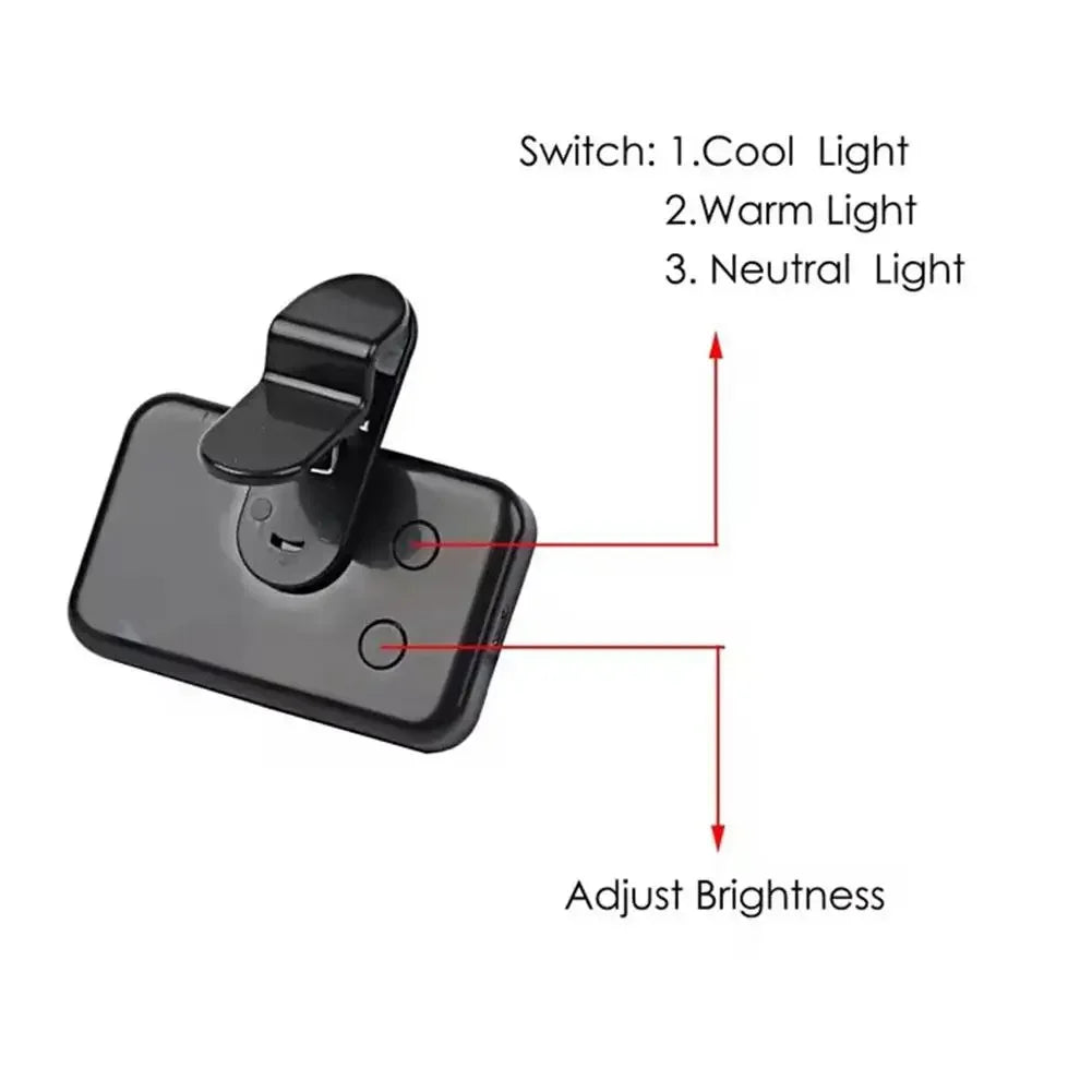 Pocket LED Tri-Colour Selfie Light – Perfect for Video Calls, Photos & More
