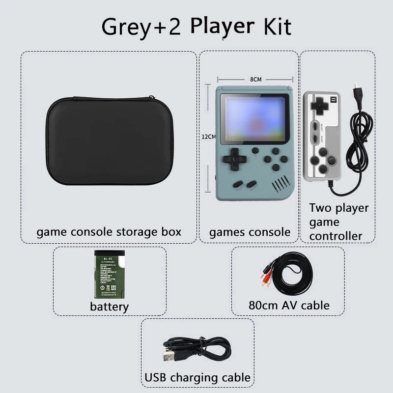 Handheld Game Console with Built-in 500+ Classic games