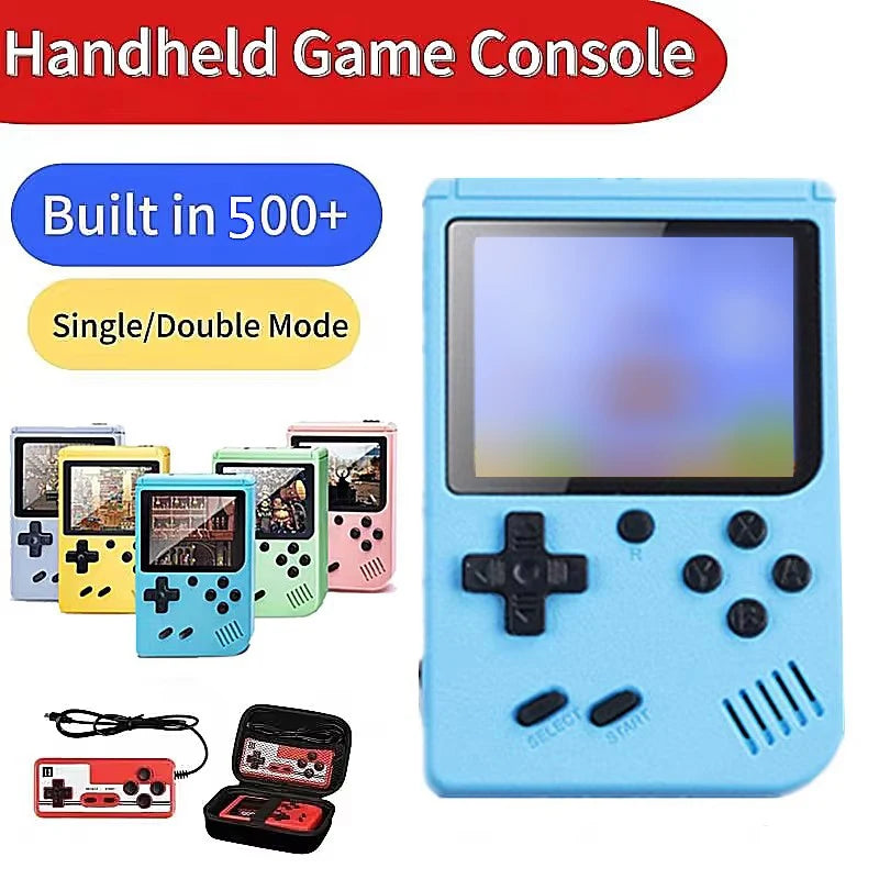 Handheld Game Console with Built-in 500+ Classic games