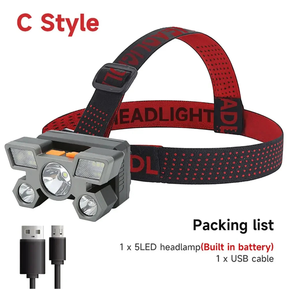 ESMARTER Powerful LED Flashlight Rechargeable