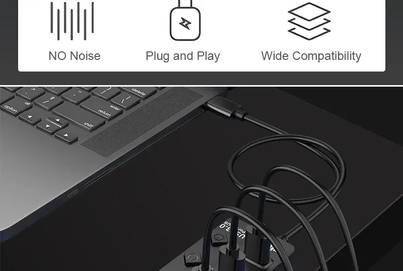 DBIT 7-IN-1 USB Hub – Expand Your Connectivity with USB 3.0/2.0 Ports