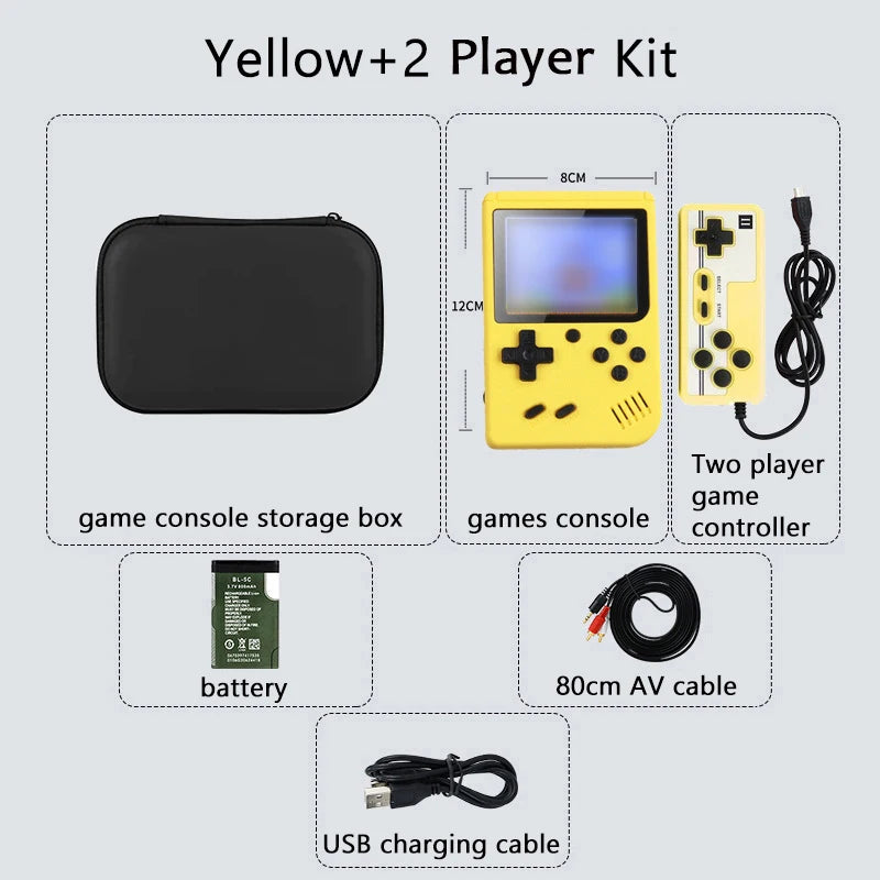 Handheld Game Console with Built-in 500+ Classic games