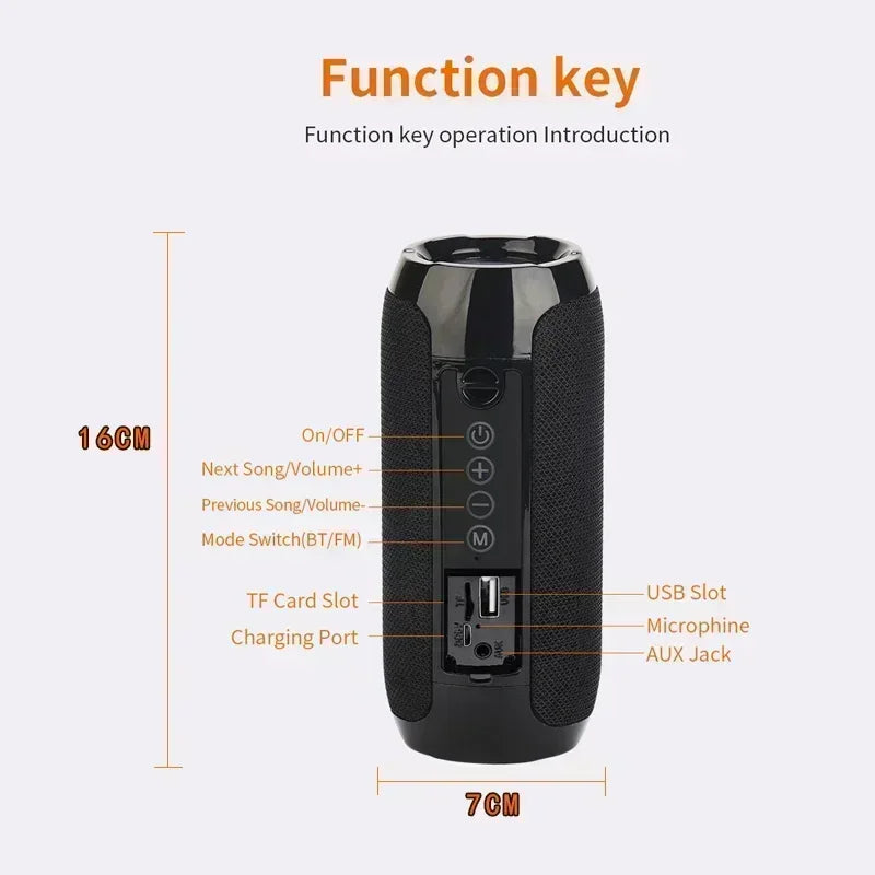T&G Custom Waterproof Speaker Wireless