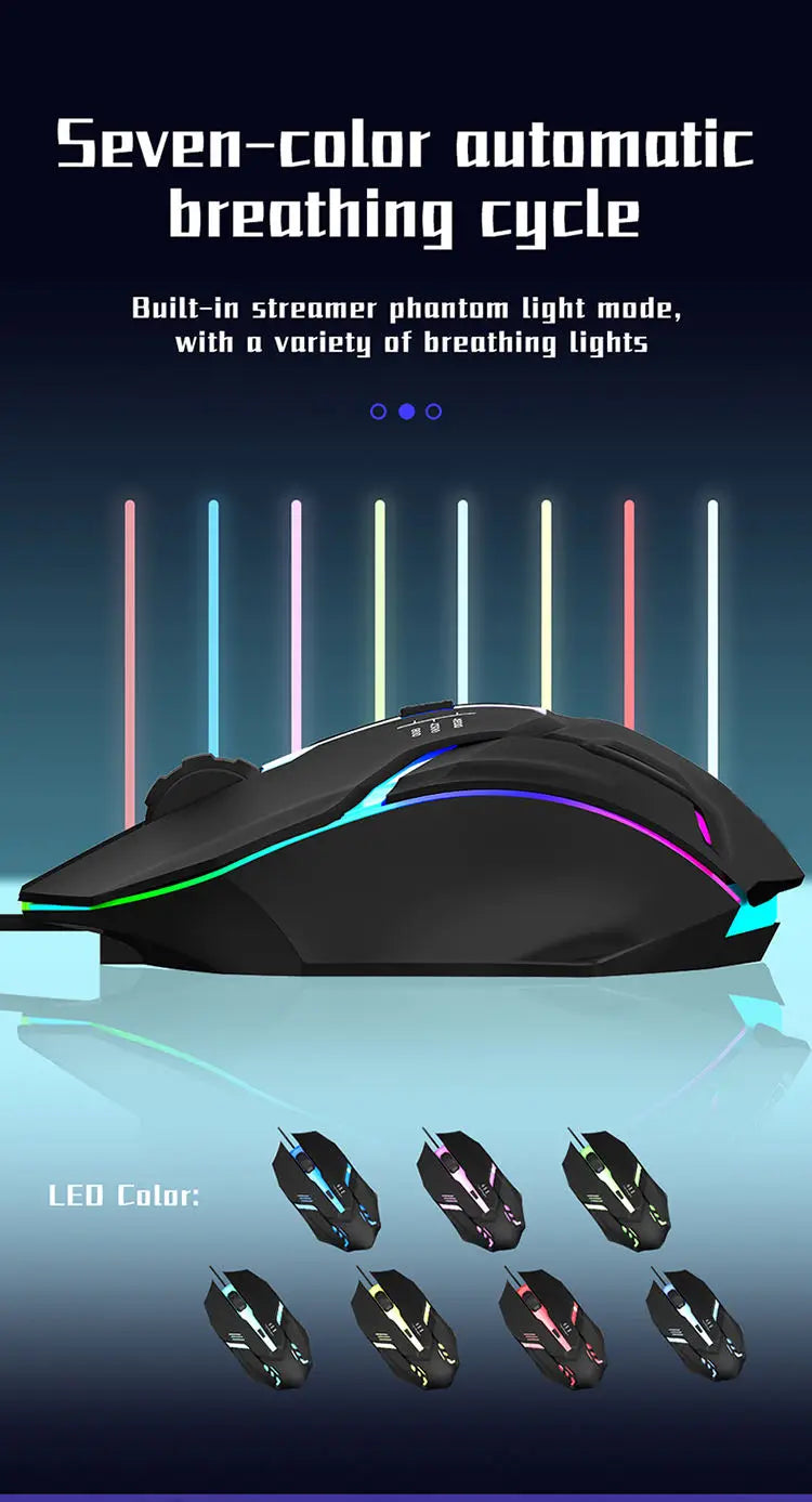 Exclusive Ergonomic Design Wired Gaming Mouse