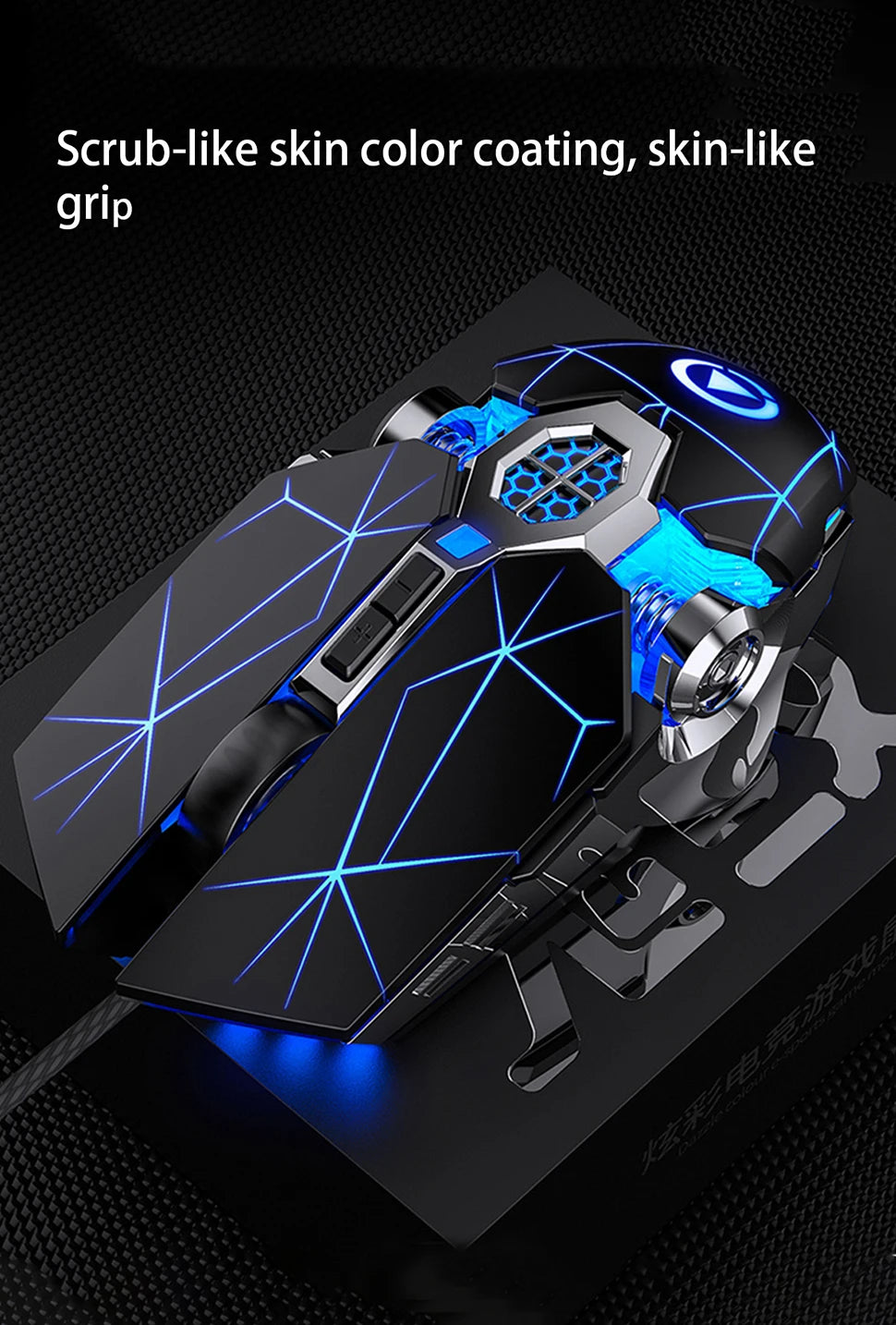 Professional Wired Gaming Mouse โ 3200 DPI, 7 Buttons & LED Backlight