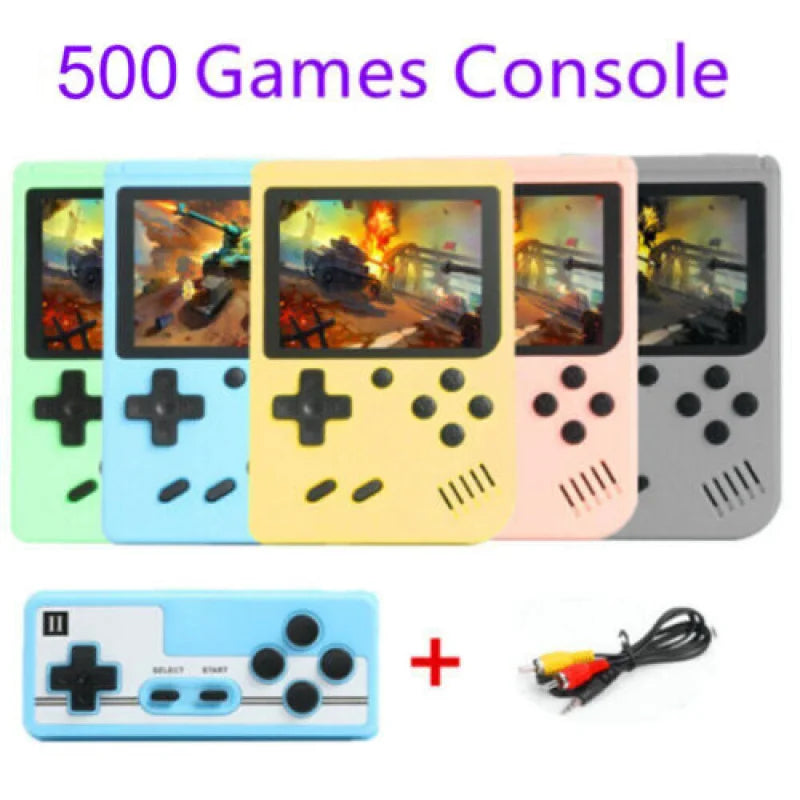 Handheld Game Console with Built-in 500+ Classic games