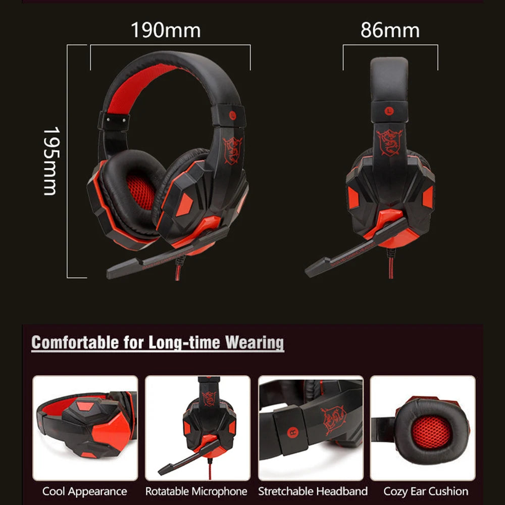 OCCKIC Over-Ear Professional Gaming Headset