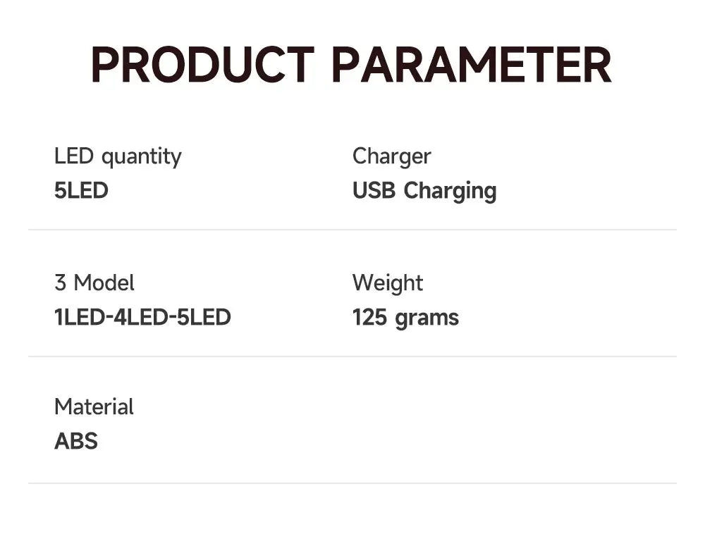 ESMARTER Powerful LED Flashlight Rechargeable