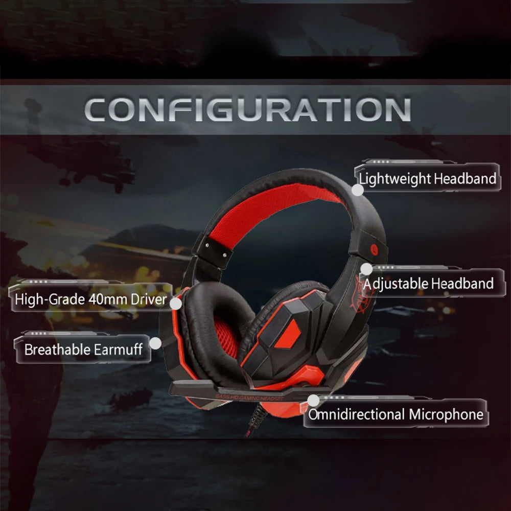 OCCKIC Over-Ear Professional Gaming Headset