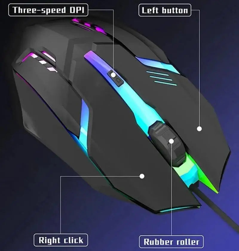 Exclusive Ergonomic Design Wired Gaming Mouse
