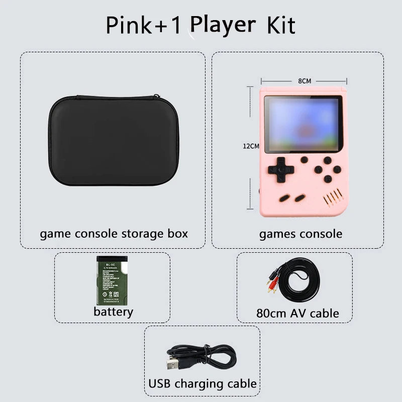 Handheld Game Console with Built-in 500+ Classic games